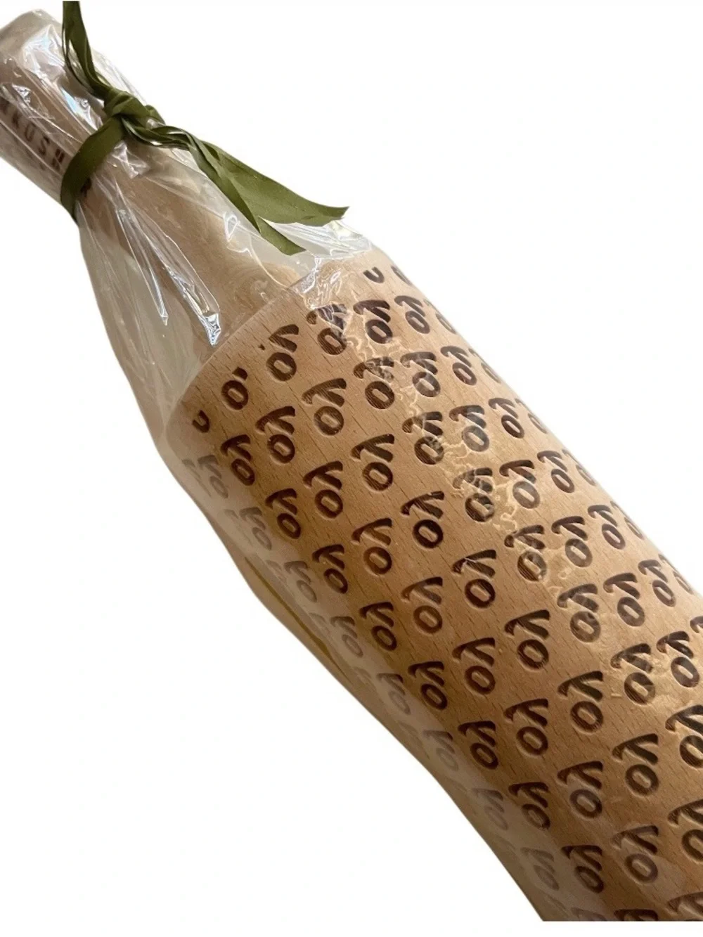 UNKOSHER MARKET Oy Rolling Pin Wood NEW